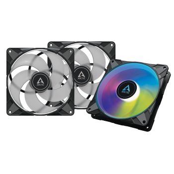 Cooler procesor VENTILATOR ARCTIC PC, P14 PWM PST A-RGB (Black) - 3 Pack,ACFAN00257A 