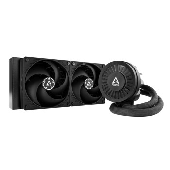 Cooler procesor COOLER Arctic Liquid Freezer III 240, racire lichid, skt. Intel LGA 1700, AMD AM5/AM4, radiator aluminiu, pompa 2800 rpm, fan 2x120mm, 1800rpm, conector 4-pin PWM, , negru, ACFRE00134A (timbru ver 