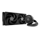 Cooler procesor COOLER Arctic Liquid Freezer III 280, racire lichid, skt. Intel LGA 1700, AMD AM5/AM4, radiator aluminiu, pompa 2800 rpm, fan 2x140mm, 1700rpm, conector 4-pin PWM, , negru, ACFRE00135A (timbru ver 