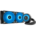 Cooler procesor COOLER Arctic Liquid Freezer III 280ARGB, racire lichid, skt. Intel LGA 1700, AMD AM5/AM4, radiator aluminiu, pompa 2800 rpm, fan 2x140mm, 1900rpm, conector 4-pin PWM, ARGB, negru, ACFRE00143A (ti 