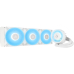 Cooler procesor COOLER Arctic Liquid Freezer III 420ARGB, racire lichid, skt. Intel LGA 1700, AMD AM5/AM4, radiator aluminiu, pompa 2800 rpm, fan 3x140mm, 1900rpm, conector 4-pin PWM, ARGB, alb, ACFRE00153A (timb 