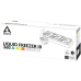 Cooler procesor COOLER Arctic Liquid Freezer III 420ARGB, racire lichid, skt. Intel LGA 1700, AMD AM5/AM4, radiator aluminiu, pompa 2800 rpm, fan 3x140mm, 1900rpm, conector 4-pin PWM, ARGB, alb, ACFRE00153A (timb 