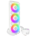 Cooler procesor COOLER Arctic Liquid Freezer III 420ARGB, racire lichid, skt. Intel LGA 1700, AMD AM5/AM4, radiator aluminiu, pompa 2800 rpm, fan 3x140mm, 1900rpm, conector 4-pin PWM, ARGB, alb, ACFRE00153A (timb 