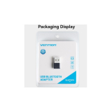 ADAPTOR Bluetooth Vention, conectare prin USB 2.0, distanta 20 m (pana la), Bluetooth 5.3, antena interna, negru, ADAPTOR Bluetooth Vention, conectare prin USB 2.0, distanta 20 m (pana la), Bluetooth 5.3, antena interna, negru,