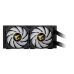 Cooler procesor Cooler Gigabyte AORUS WATERFORCE X 240, skt universal, racire cu lichid, ventilator 120 mm x 2, 2150 rpm, iluminat RGB, AORUS WATERFORCE X 240 (timbru verde 2.00 lei) 