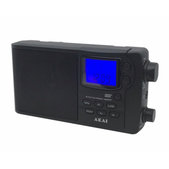 Akai APR-2418 Pocket AM-FM Radio, APR-2418 (timbru verde 2 lei) 