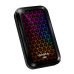 SSD extern ADATA SE770G, 512 GB, 2.5 inch, USB 3.2 Gen 2 w/ Type-C, R/W: 1000/800 MB/s, iluminare RGB ASE770G-512GU32G2-CBK (timbru verde 0.18 lei) 