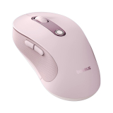 MOUSE Baseus F02 PC sau NB wireless, 2.4GHz si Bluetooth, optic, 800/ 1200/1600 dpi,butoane/scroll 3/1, roz,B01055505411-01 (timbru verde 0.18 lei) - 6932172651060 