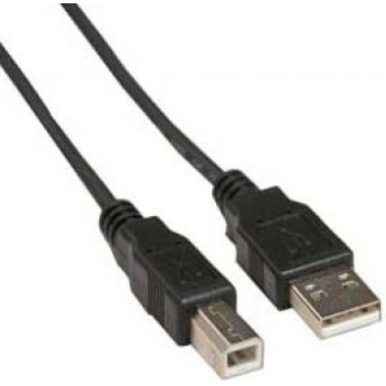 CABLU USB SPACER pt. imprimanta, USB 2.0 (T) la USB 2.0 Type-B (T), 1.8m, black, 45505977 SPC-USB-AMBM-6 261904 (timbru verde 0.08 lei) 
