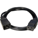 CABLU alimentare GEMBIRD prelungitor, 1.5m, intrare C19, iesire C20, 16A, bulk, black, PC-189-C19 (timbru verde 0.8 lei) 