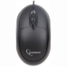 Mouse Gembird Optic 3 butoane 1000dpi USB black MUS-U-01