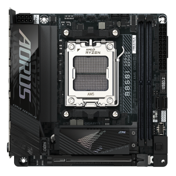B850I AORUS PRO, AM5, DDR5, Wi-Fi, BT, Mini-ITX, Negru