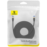 PATCH CORD UTP Baseus Cat7, fire din cupru, round cable, viteza maxima 10 Gbps, PVC, 10m, negru B0013320B111-07 (timbru verde 0.08 lei) - 6932172646547 PATCH CORD UTP Baseus Cat7, fire din cupru, round cable, viteza maxima 10 Gbps, PVC, 10m, negru B0013320B111-07 (timbru verde 0.08 lei) - 6932172646547