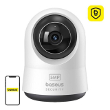 CAMERA IP Interior Baseus Security P1 Pro, 3K, 5MP 2880 x 1620, unghi pana la 360 grade, wireless, slot SD card, 