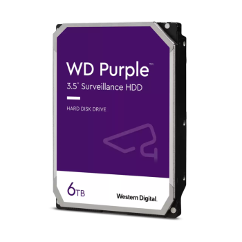 Western Digital WD PURPLE 6TB 256MB 3.5IN SATA/6GB/S 5400 RPM WD64PURZ