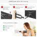 Barkan TV Wall Mount 13- 83 Black BM443LP