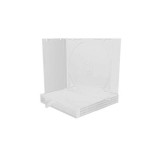 MediaRange CD Jewelcase for 2 discs, 10.4mm, transparent tray BOX23-T 