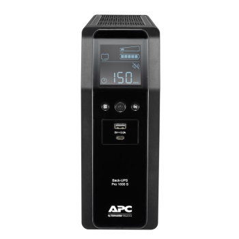 Apc BACK UPS PRO BR 1600VA/SINEWAVE8 OUTLETS AVR LCD INTERF BR1600SI