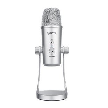 Boya Microfon USB Studio Condensator, Stereo (USB Type-C, Lightning si USB-A) BY-PM700SP (timbru verde 0.18 lei) 