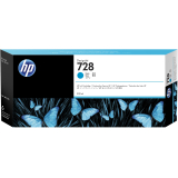 Cartus Cerneala Original HP Cyan, nr.728, pentru DesignJet T730|DesignJet T830, , (timbru verde 0.15 lei), F9K17A 