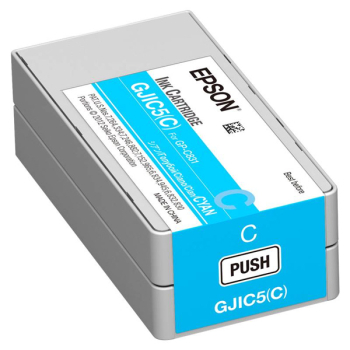 Epson GJIC5(C): Ink cartridge for ColorWorks C831 (Cyan) (MOQ=10) C13S020564