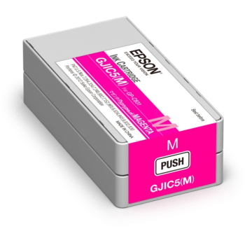 Epson GJIC5(M): Ink cartridge for ColorWorks C831 (Magenta) (MOQ=10) C13S020565