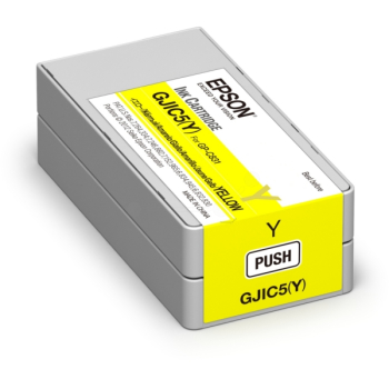 Epson GJIC5(Y): Ink cartridge for ColorWorks C831 (Yellow) (MOQ=10) C13S020566