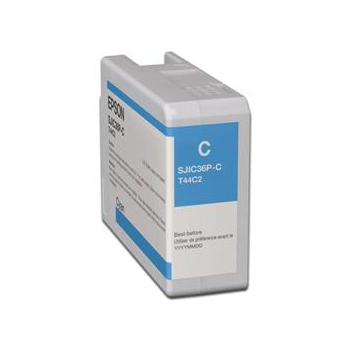 Epson SJIC36P-C INK CARTRIDGE C6000/SERIES CYAN C13T44C240