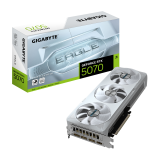 GIGABYTE Video Card NVIDIA GeForce RTX 5070 EAGLE OC ICE SFF 12G (12GB GDDR7/192bit, PCI-E 5.0, Recommended PSU 750W, 16Pin Power connector, 3x DP, 1x HDMI)