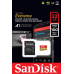 SANDISK EXTREME MICROSDHC 32GB/CARD WITH ADAPTER SDSQXAF-032G-GN6MA