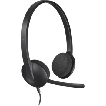 Casti Logitech H340 cu microfon USB black 981-000475