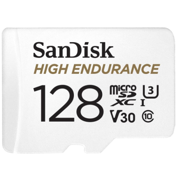 Card memorie SanDisk HIGH ENDURANCE MICROSDHC/128GB CARD WITH ADAPTER SDSQQNR-128G-GN6IA