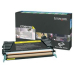 Lexmark RET. PROGR. TONER CARTR.YELLOW/YEL. 10K PGS F/C736/ X736/ X738 C736H1YG