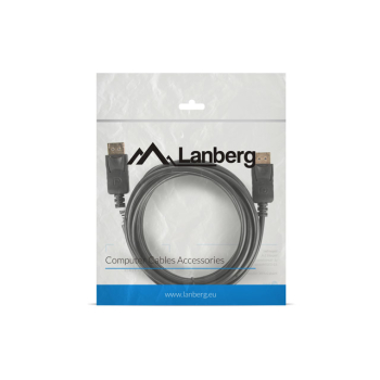 Lanberg cable Display Port M/M 3m 4K black