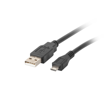 Lanberg cable USB 2.0 micro AM-MBM5P 1m black