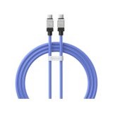 CABLU alimentare si date Baseus CoolPlay, Fast Charging Data Cable pt. smartphone, USB Type-C la USB Type-C 100W, 1m, albastru CAKW000203 (timbru verde 0.08 lei) - 6932172626662 