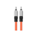 CABLU alimentare si date Baseus CoolPlay, Fast Charging Data Cable pt. smartphone, USB Type-C la USB Type-C 100W, 1m, portocaliu CAKW000207 (timbru verde 0.08 lei) - 6932172626679 