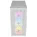 Carcasa Corsair CR 3000D RGB ATX WH CC-9011256-WW