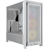 FRAME 4000D RS ARGB, Mid-Tower, fara sursa, ATX, Alb FRAME 4000D RS ARGB, Mid-Tower, fara sursa, ATX, Alb