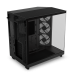 Carcasa CARCASE NZXT H6 Flow RGB, Compact Dual-chamber, MiddleTower, Negru CC-H61FB-R1  (timbru verde 0.08 lei) 