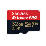 Stick USB SanDisk EXTREME MICROSDHC 32GB/CARD WITH ADAPTER SDSQXCG-032G-GN6MA