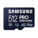 Card memorie Samsung MICROSDXC PRO ULTIMATE 512GB UHS1 W/AD MB-MY512SA/WW