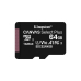 Card memorie Kingston 64GB MICROSDXC CANVAS SELECT/100R A1 C10 CARD + SD ADAPTER SDCS2/64GB