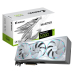 GIGABYTE Video Card NVIDIA GeForce RTX 5080 AORUS MASTER ICE 16G (16GB GDDR7/256bit, PCIe 5.0, 3xDP, 1xHDMI, Recommended PSU 850W, 3 fans) ATX white