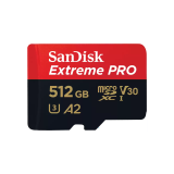Card memorie SanDisk EXTREME PRO MICROSDXC 512GB+SD/ADAPTER 200MB/S 140MB/S A2 C10 V SDSQXCD-512G-GN6MA