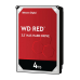 Western Digital HDD WD Red 4TB SATA-III 5400RPM 256MB WD40EFAX