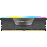 Memorie DDR Corsair VENGEANCE DDR5 64GB frecventa 5200 MHz, 32GB x 2 module, radiator, iluminare RGB, latenta CL40, CMH64GX5M2B5200Z40K 