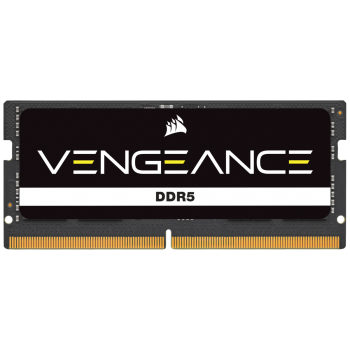 Memorie SODIMM Corsair VENGEANCE DDR5 SODIMM 16GB (1x16GB) DDR5 4800 (PC5-38400) C40 1.1V CMSX16GX5M1A4800C40 