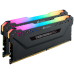 Memorie DDR Corsair DDR4 64 GB, frecventa 3600 MHz, 32 GB x 2 module, radiator, iluminare RGB, CMW64GX4M2D3600C18 