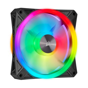 Cooler procesor VENTILATOR CORSAIR, pt carcasa PC, 120 mm, 1500 rpm, LED RGB, pack 1 ventilator, CO-9050097-WW 
